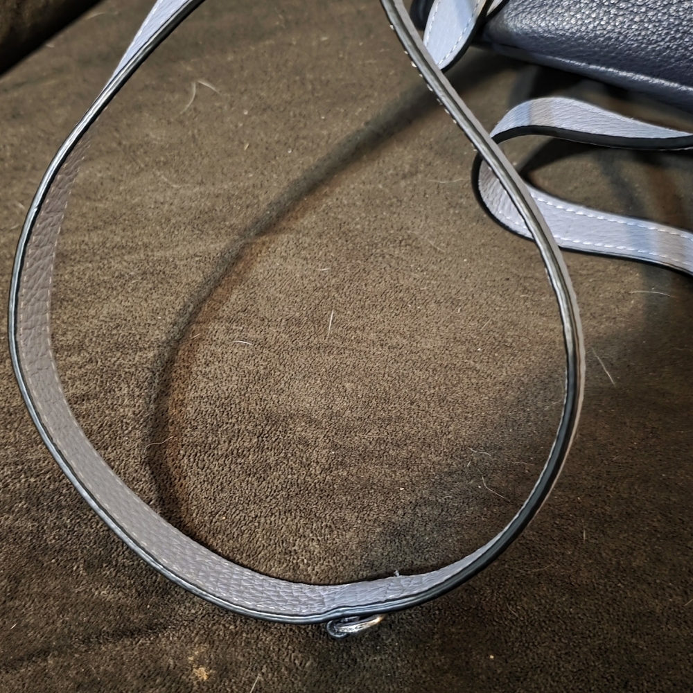 Brand New Without Tags Coach Pennie Leather Mini Bookbag Backpack Navy - Picture 5 of 16